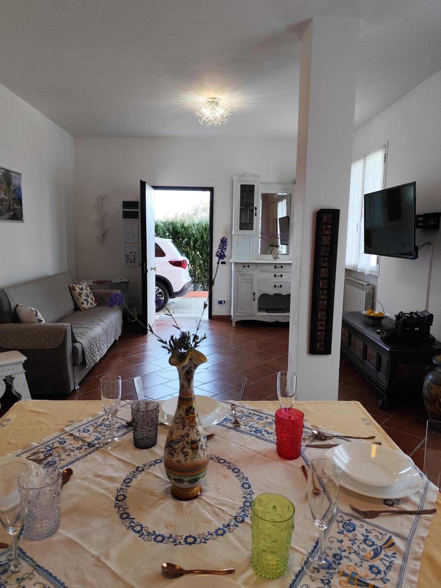 La Casa Di Giada, Appartamento In Villetta Con Aria Condizionata, Wi-Fi E Parcheggio Gratuito Poggi Eksteriør billede